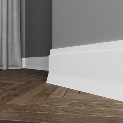 Плинтус ЛДФ под покраску Ultrawood Base 009 i