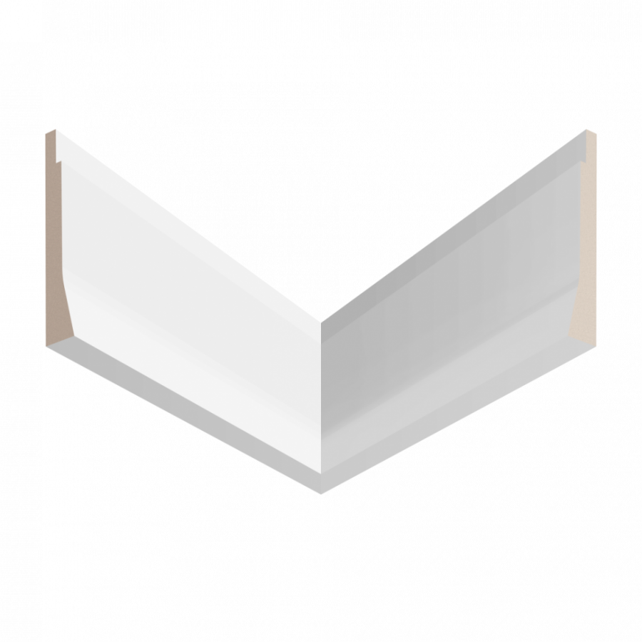 Плинтус ЛДФ под покраску Ultrawood Base 009 i Плинтус ЛДФ под покраску Ultrawood Base 009 i