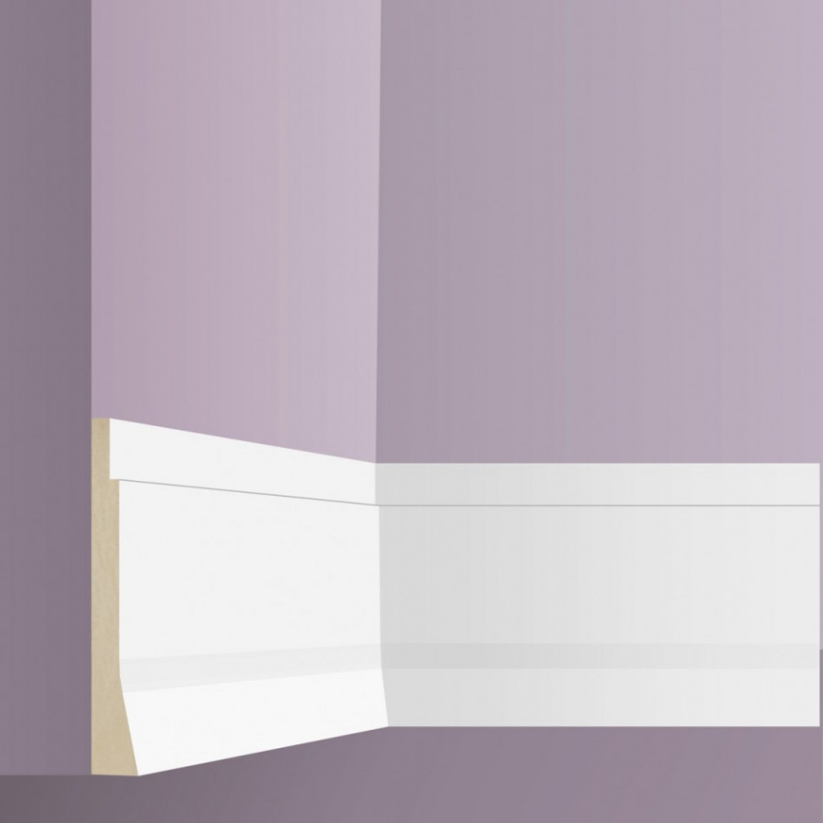 Плинтус ЛДФ под покраску Ultrawood Base 009 i Плинтус ЛДФ под покраску Ultrawood Base 009 i