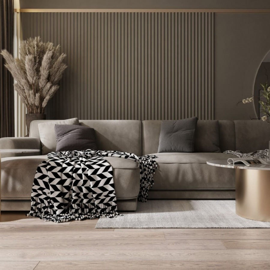 Паркетная доска AlixFloor Дуб Коричнево-Серый ALX1039