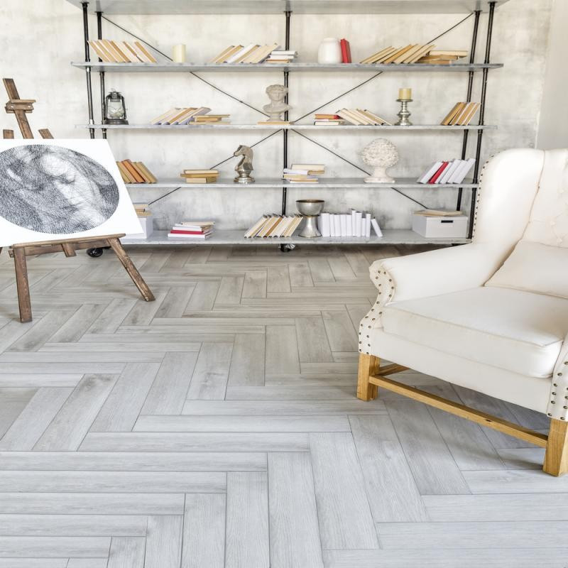 ПВХ плитка Alpine Floor Expressive Снежная Лавина ECO 10-5