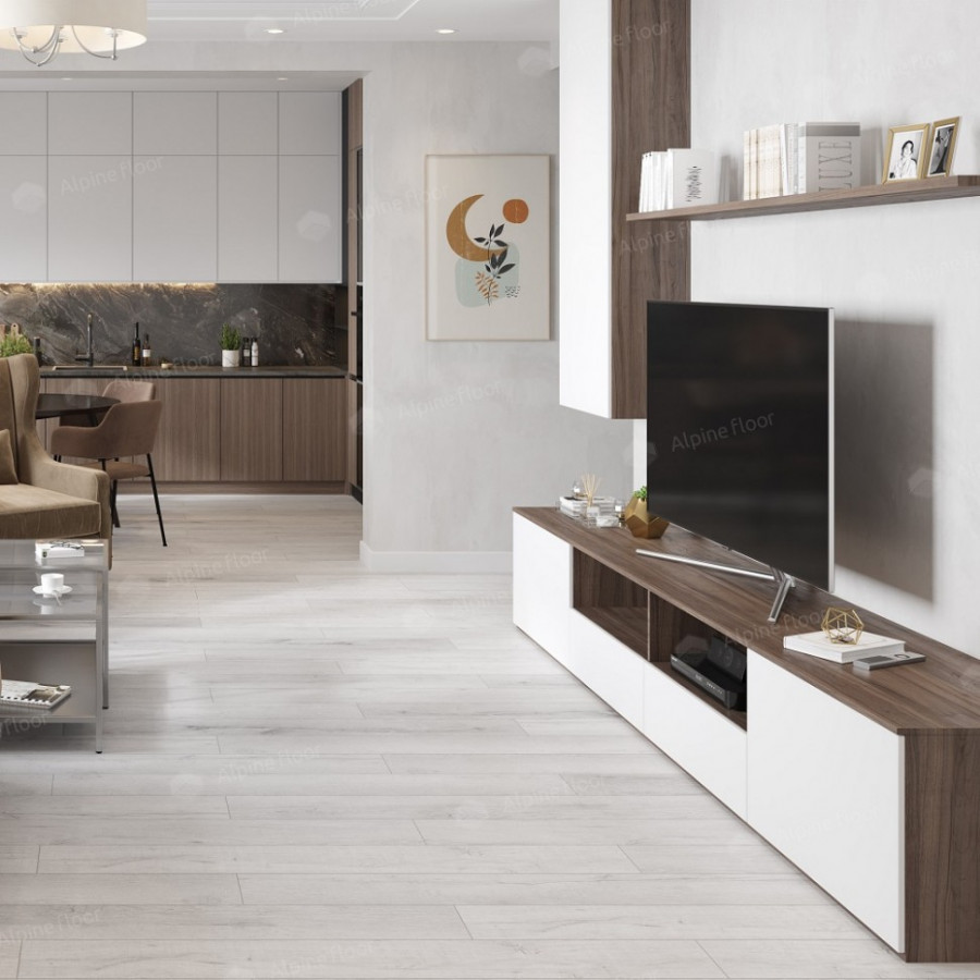 SPC ламинат Alpine Floor Premium XL Дуб Морская пена ECO 7-21 SPC ламинат Alpine Floor Premium XL Дуб Морская пена ECO 7-21