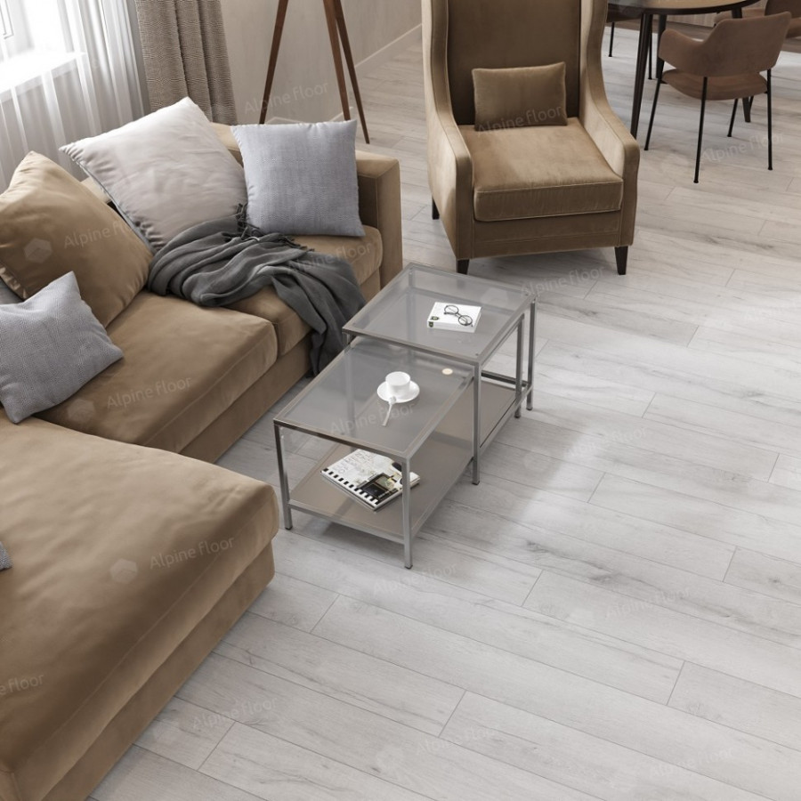 SPC ламинат Alpine Floor Premium XL Дуб Морская пена ECO 7-21 SPC ламинат Alpine Floor Premium XL Дуб Морская пена ECO 7-21