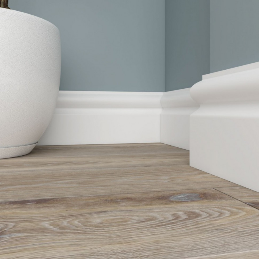 Плинтус ЛДФ под покраску Ultrawood Base 018