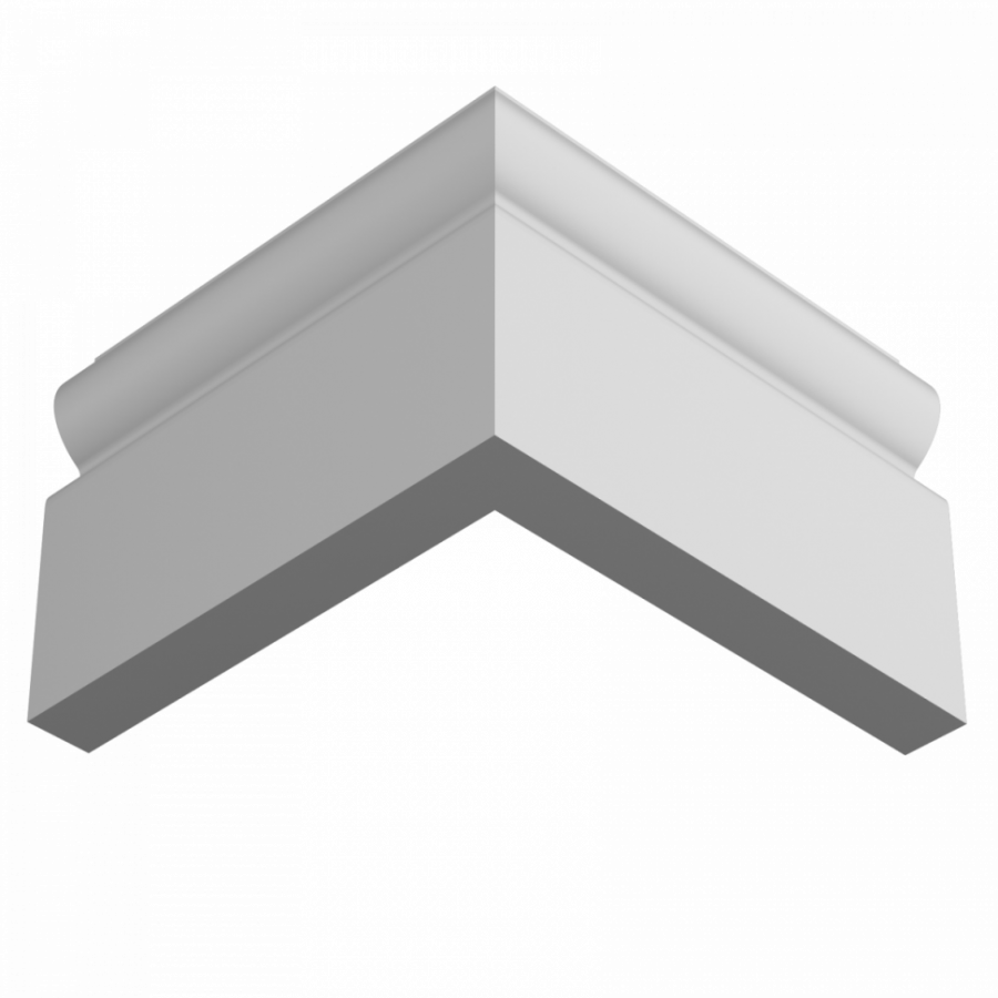 Плинтус ЛДФ под покраску Ultrawood Base 018 Плинтус ЛДФ под покраску Ultrawood Base 018