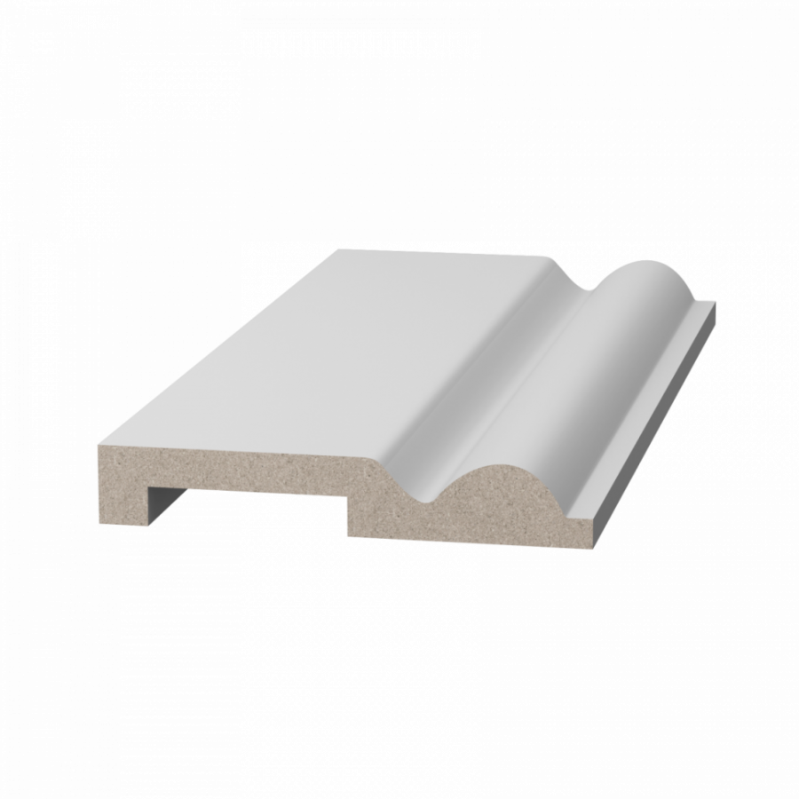 Плинтус ЛДФ под покраску Ultrawood Base 018 Плинтус ЛДФ под покраску Ultrawood Base 018