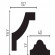 Декоративный уголок Decor Dizayn C1-DD002