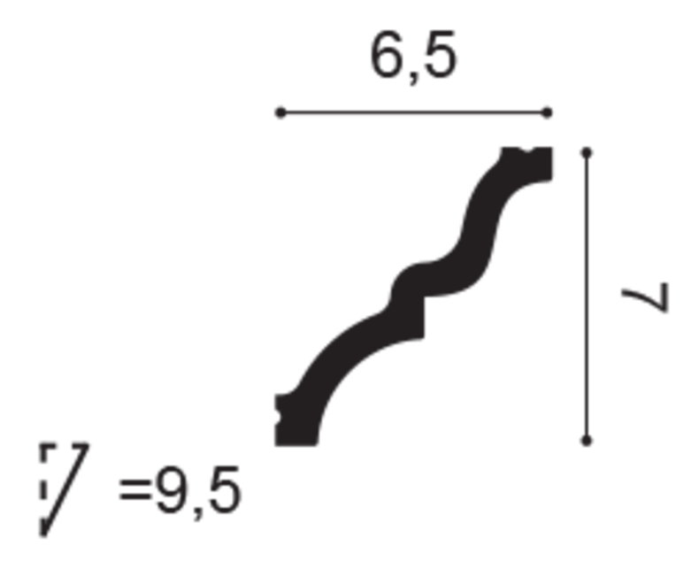 Карниз гибкий Orac Decor C325F
