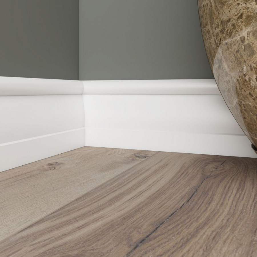 Плинтус ЛДФ под покраску Ultrawood Base 020
