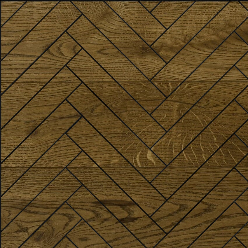 Инженерная доска Hajnowka Дуб Antique Английская Елка Рустик