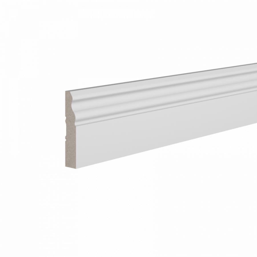Плинтус ЛДФ под покраску Ultrawood Base 021