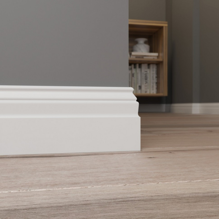 Плинтус ЛДФ под покраску Ultrawood Base 022 i