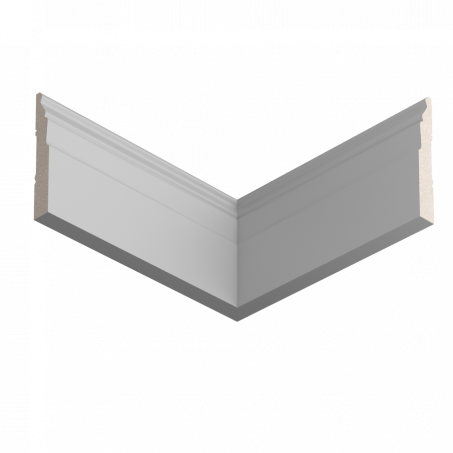 Плинтус ЛДФ под покраску Ultrawood Base 022 i Плинтус ЛДФ под покраску Ultrawood Base 022 i
