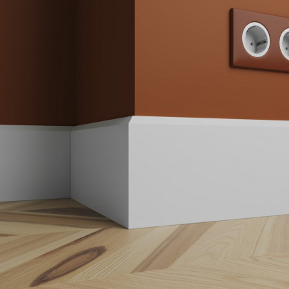 Плинтус ЛДФ под покраску Ultrawood Base 023 i