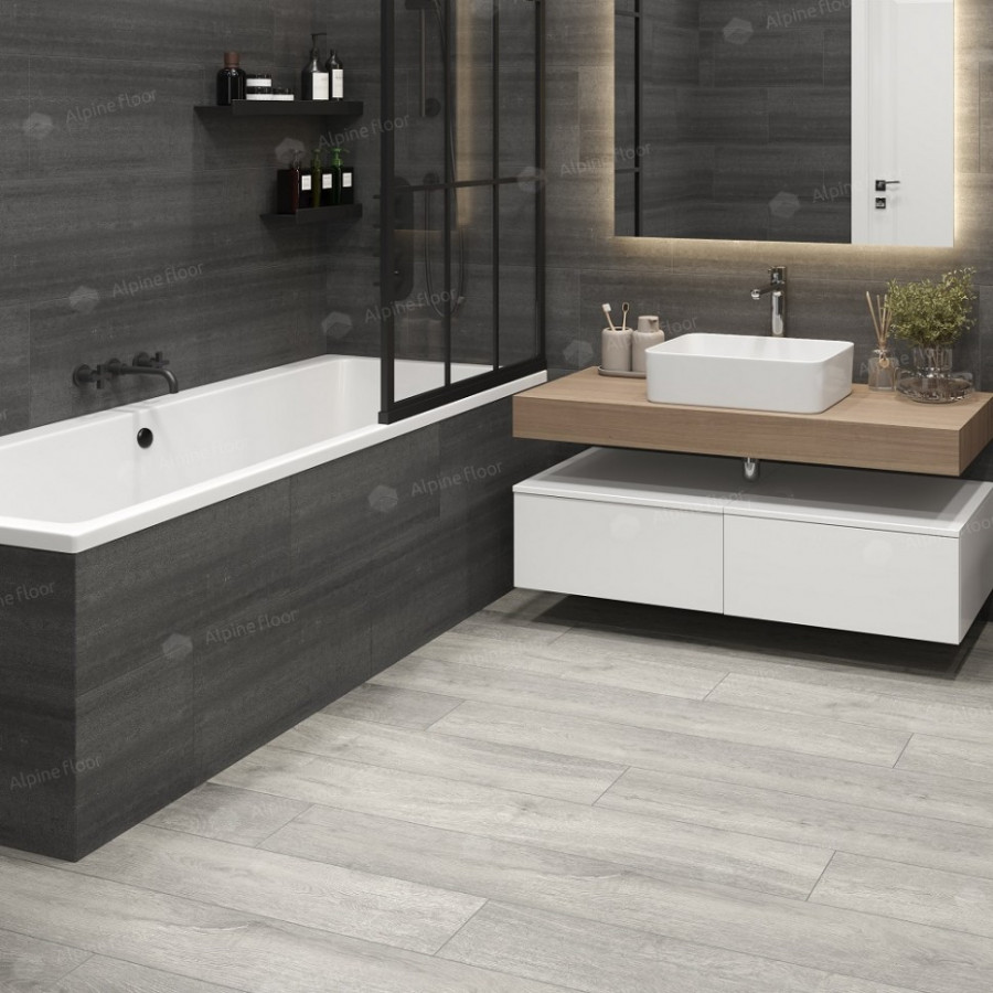 SPC ламинат Alpine Floor Premium XL Дуб Платина ECO 7-14 SPC ламинат Alpine Floor Premium XL Дуб Платина ECO 7-14