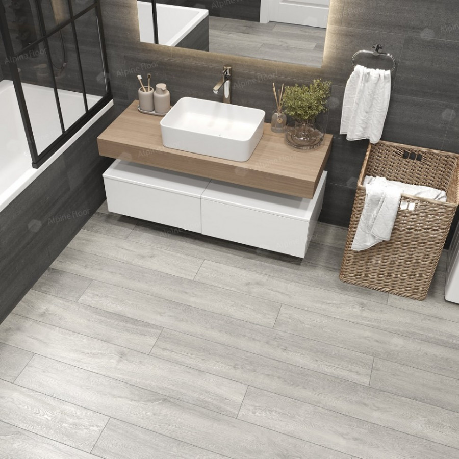 SPC ламинат Alpine Floor Premium XL Дуб Платина ECO 7-14 SPC ламинат Alpine Floor Premium XL Дуб Платина ECO 7-14