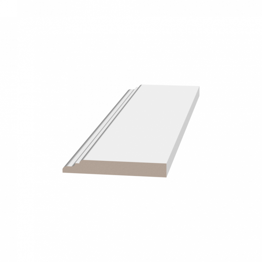 Плинтус ЛДФ под покраску Ultrawood Base 024 i Плинтус ЛДФ под покраску Ultrawood Base 024 i