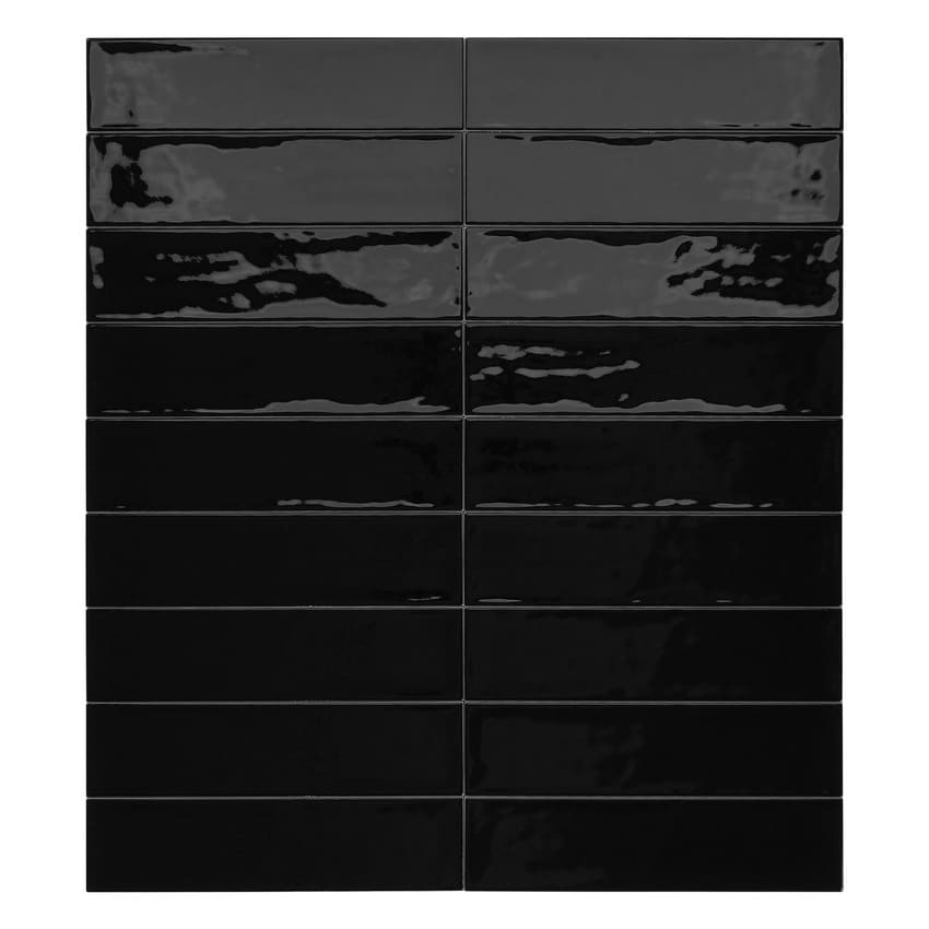 Керамическая плитка Liguria Black 7.5×30