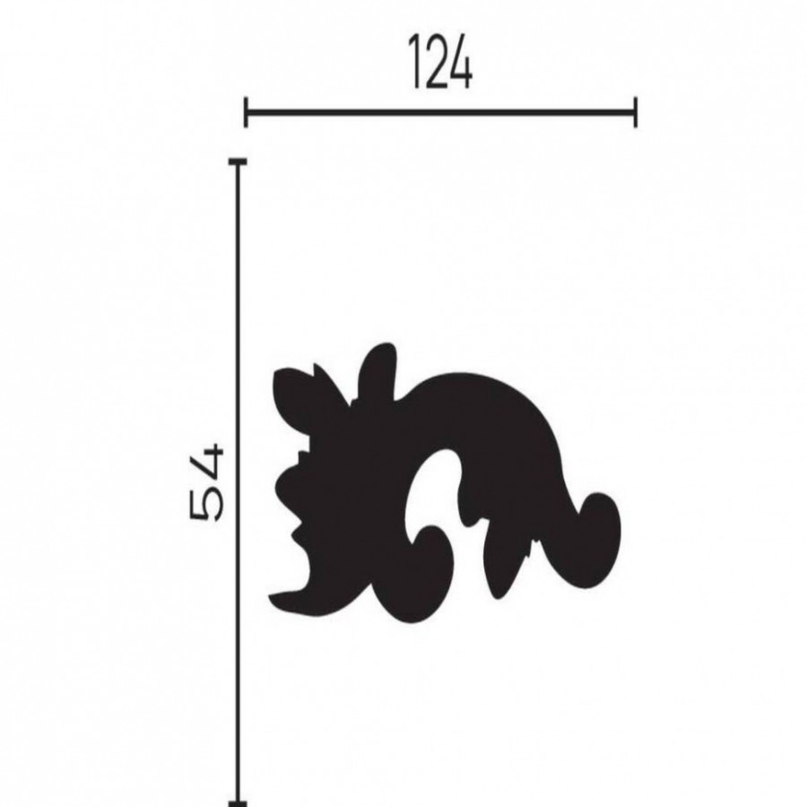 Декоративный элемент Decor Dizayn H1-157A LR