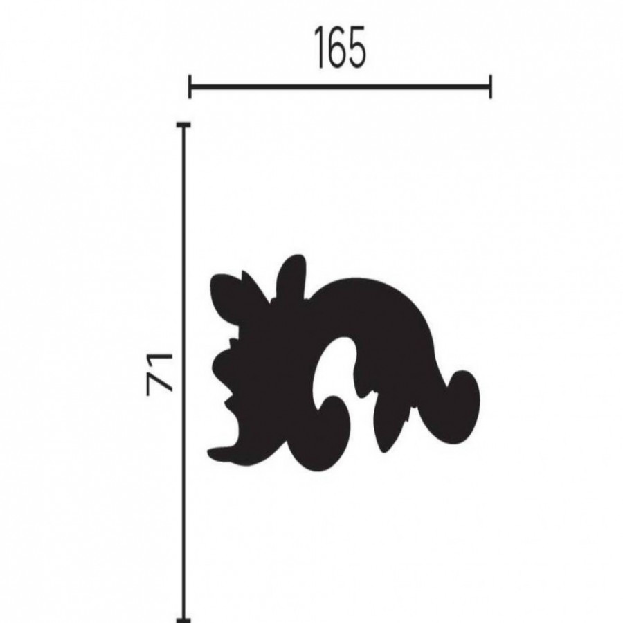 Декоративный элемент Decor Dizayn H1-DD002 LR