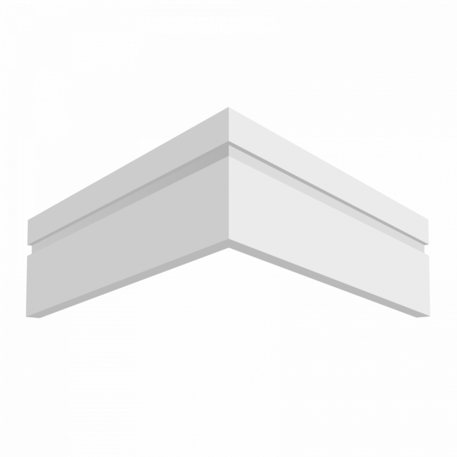 Плинтус ЛДФ под покраску Ultrawood Base 1015 L Плинтус ЛДФ под покраску Ultrawood Base 1015 L