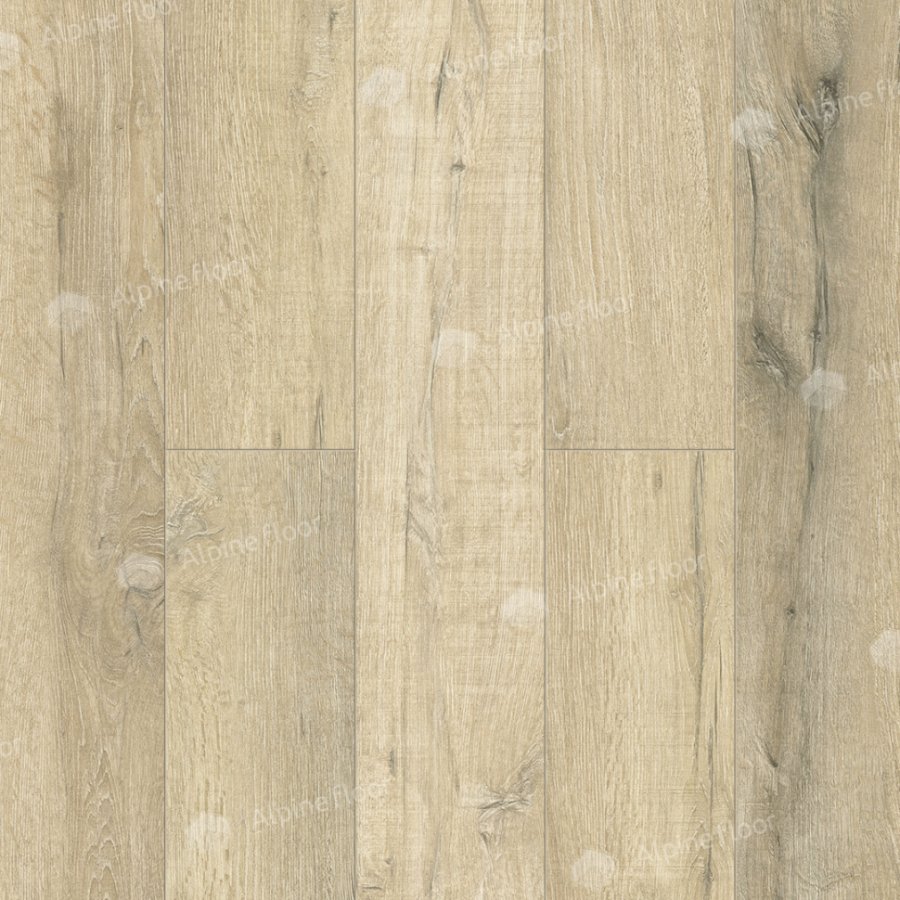 SPC ламинат Alpine Floor Premium XL Дуб Сливочный ECO 7-19