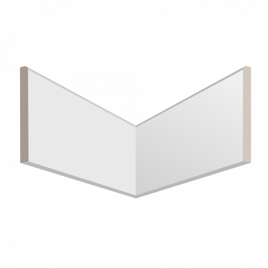 Плинтус ЛДФ под покраску Ultrawood Base 1212 i Плинтус ЛДФ под покраску Ultrawood Base 1212 i