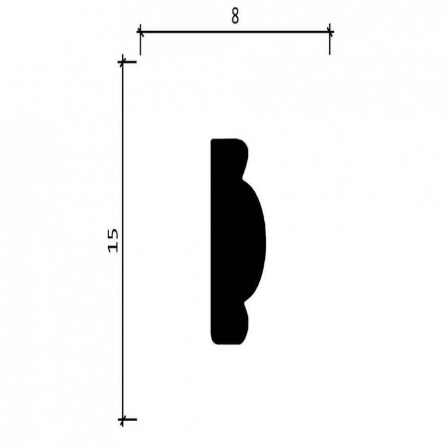 Молдинг Decor Dizayn 130 A