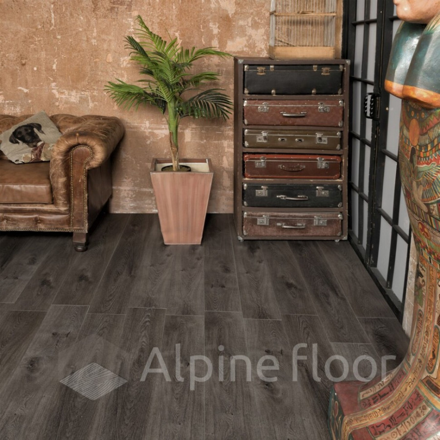 SPC ламинат Alpine Floor Premium XL Дуб Торфяной ECO 7-11 SPC ламинат Alpine Floor Premium XL Дуб Торфяной ECO 7-11