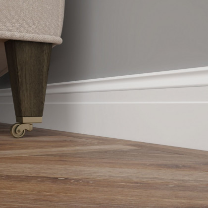 Плинтус ЛДФ под покраску Ultrawood Base 5032 i