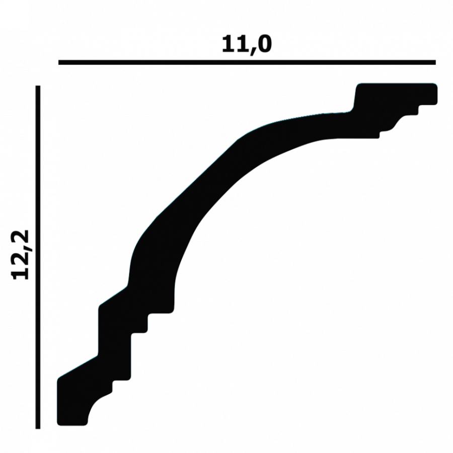 Карниз Перфект Плюс P16