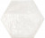 Керамогранит RAIN BIANCO HEX 19,8×22,8