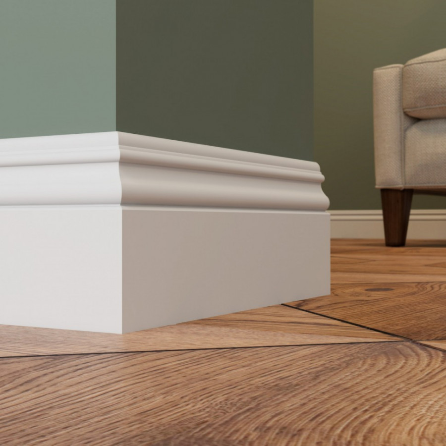 Плинтус ЛДФ под покраску Ultrawood Base 5271 i