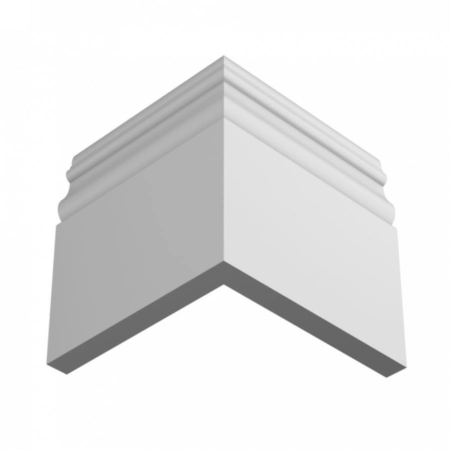 Плинтус ЛДФ под покраску Ultrawood Base 5272 i