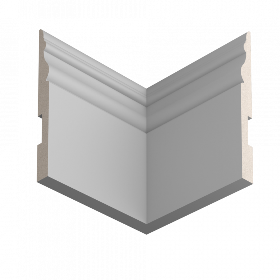 Плинтус ЛДФ под покраску Ultrawood Base 5272 i