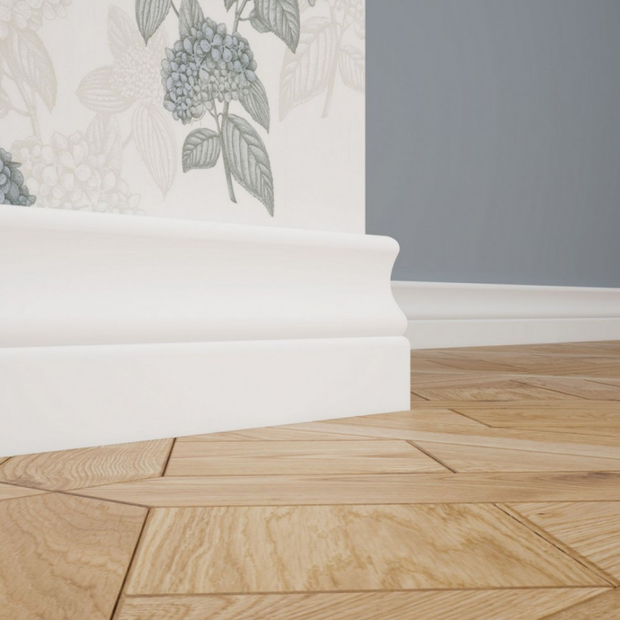 Плинтус ЛДФ под покраску Ultrawood Base 5340