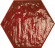 Керамогранит RAIN BORDEAUX HEX 19,8*22,8
