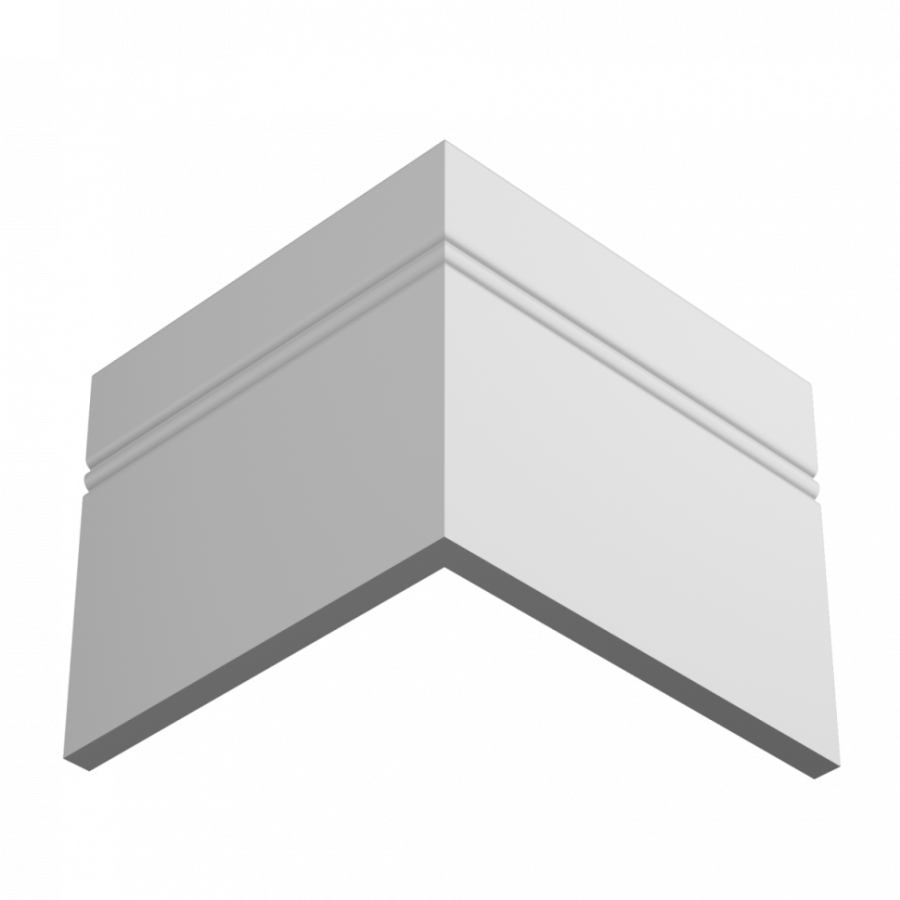 Плинтус ЛДФ под покраску Ultrawood Base 5381 i Плинтус ЛДФ под покраску Ultrawood Base 5381 i