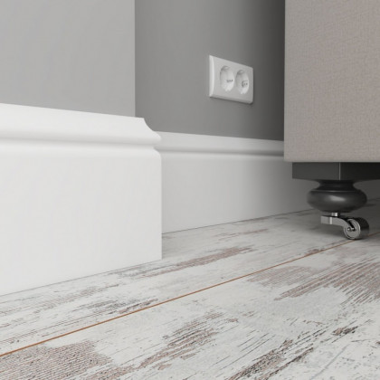 Плинтус ЛДФ под покраску Ultrawood Base 5500 i