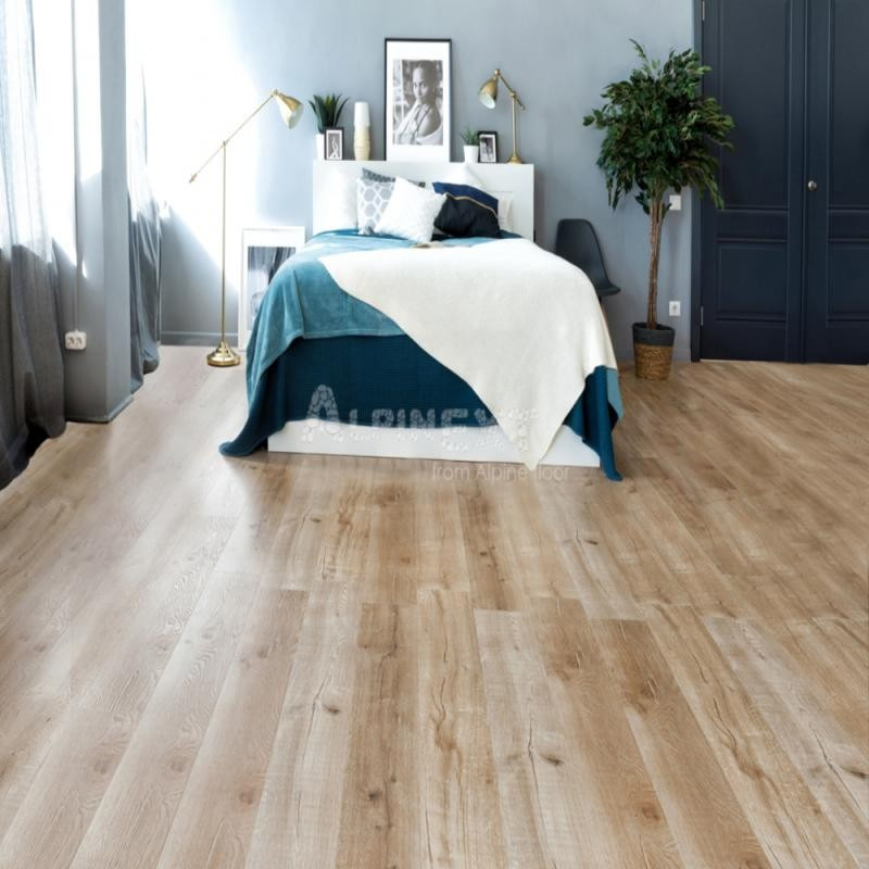 ПВХ плитка Alpine Floor Real Wood Дуб Натуральный ECO 2-5