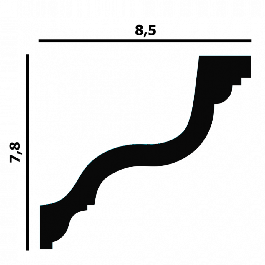 Карниз Перфект Плюс P30