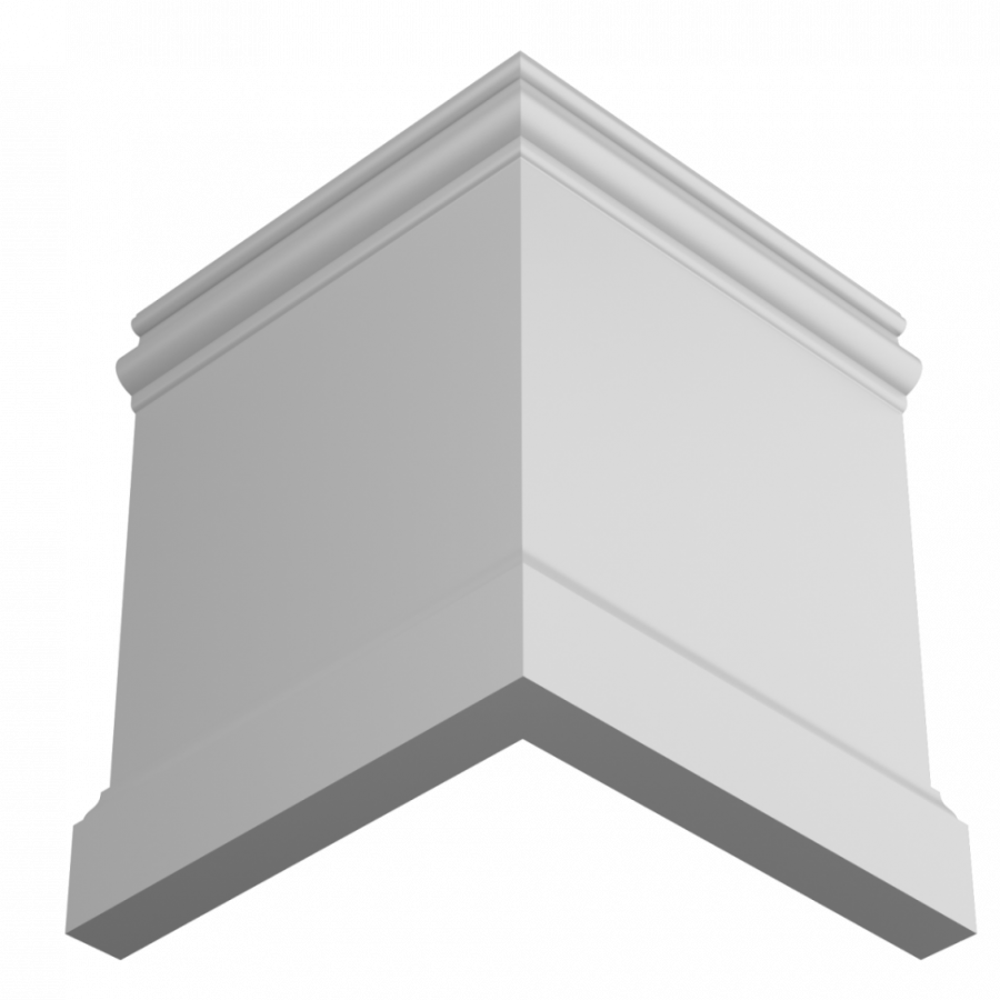 Плинтус ЛДФ под покраску Ultrawood Base 5800 i