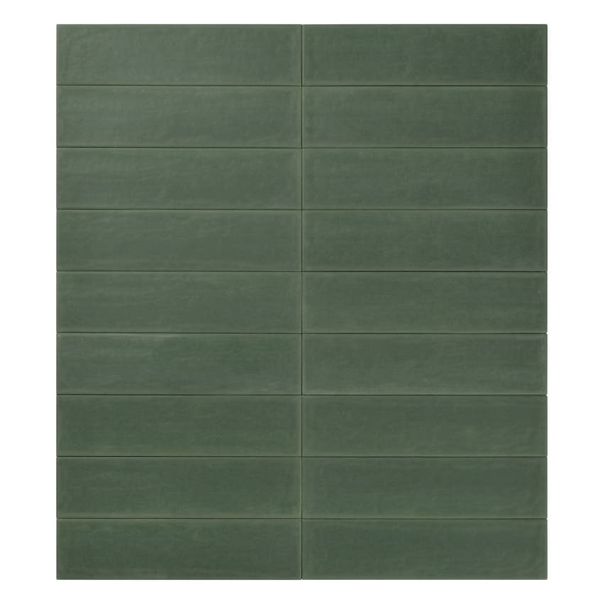 Керамическая плитка Fabia Dark Green 7.5×30