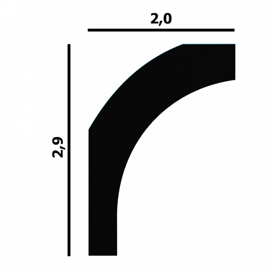 Карниз Перфект Плюс P36