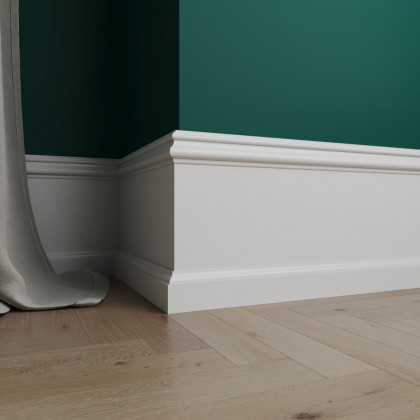 Плинтус ЛДФ под покраску Ultrawood Base 5801 i