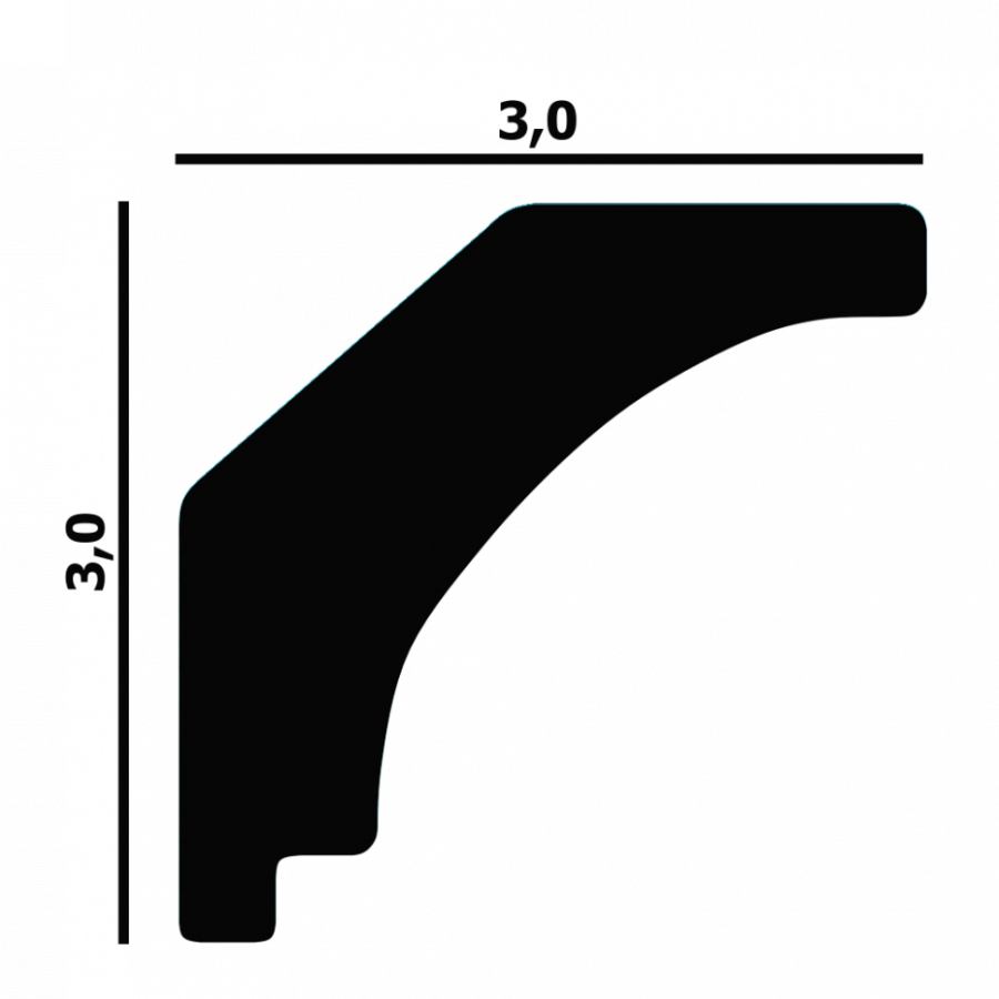 Карниз Перфект Плюс P37
