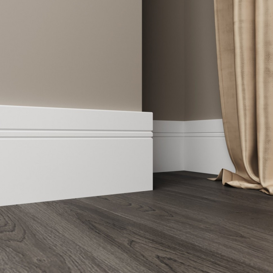 Плинтус ЛДФ под покраску Ultrawood Base 5901 i