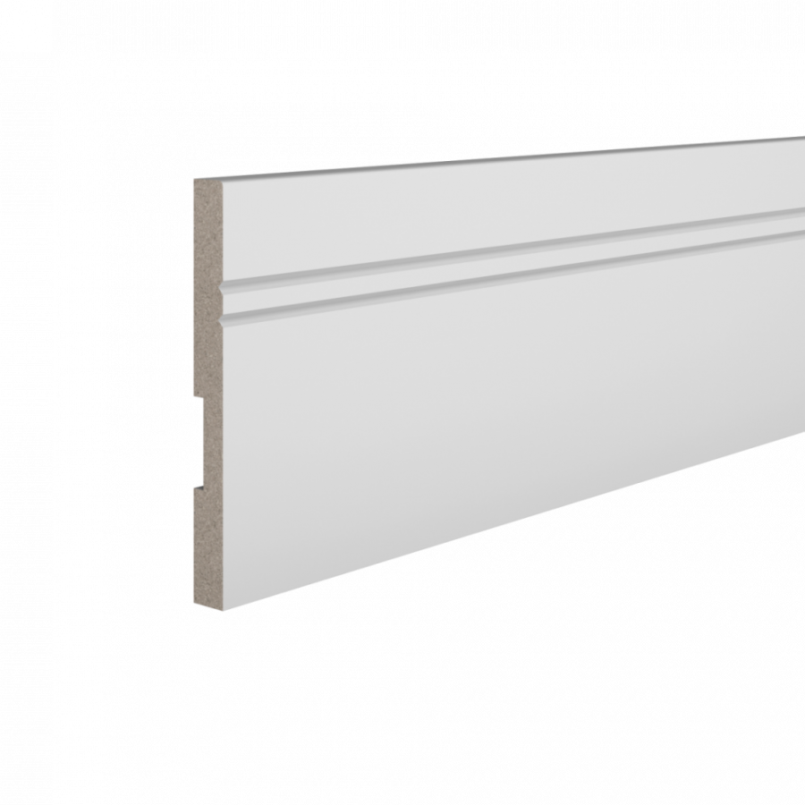 Плинтус ЛДФ под покраску Ultrawood Base 5901 i Плинтус ЛДФ под покраску Ultrawood Base 5901 i