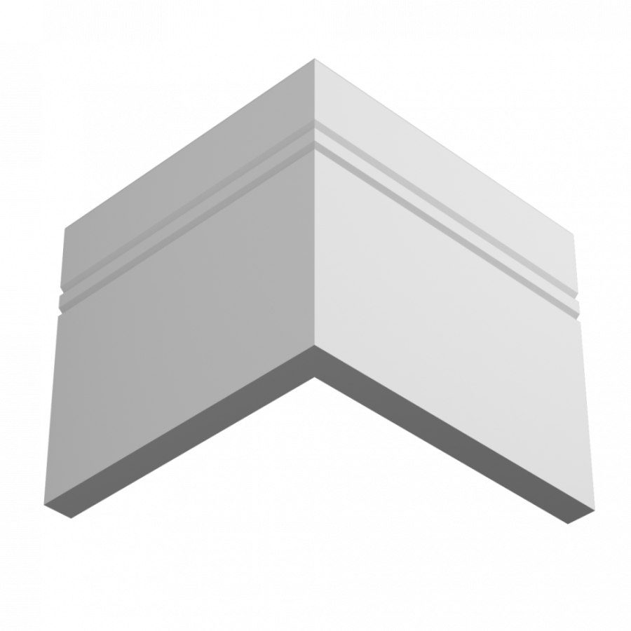 Плинтус ЛДФ под покраску Ultrawood Base 5901 i Плинтус ЛДФ под покраску Ultrawood Base 5901 i