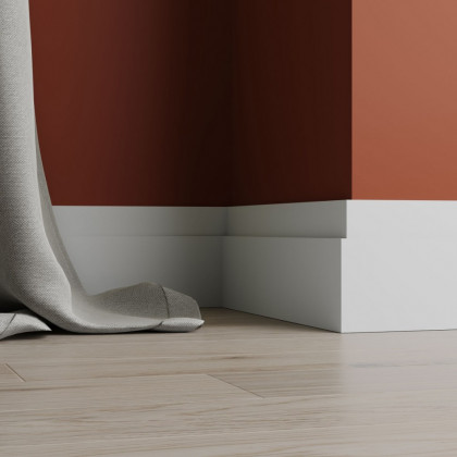 Плинтус ЛДФ под покраску Ultrawood Base 7512 i